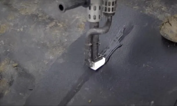 Extrusion Welding of Dali Geomembrane
