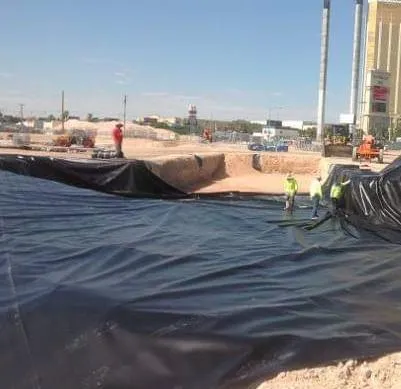 Building Foundations Can Use Geomembrane for Moisture Proofing