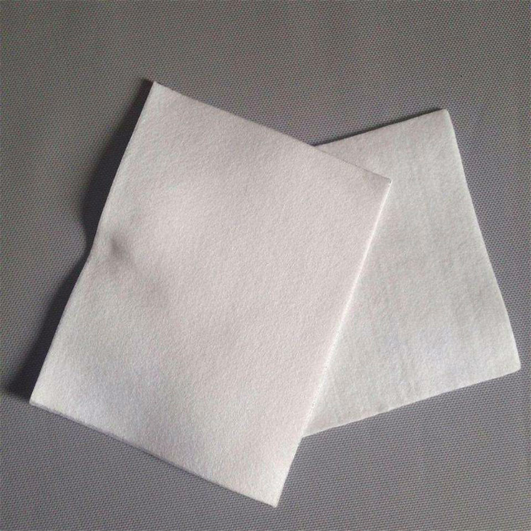 Short fiber geotextile
