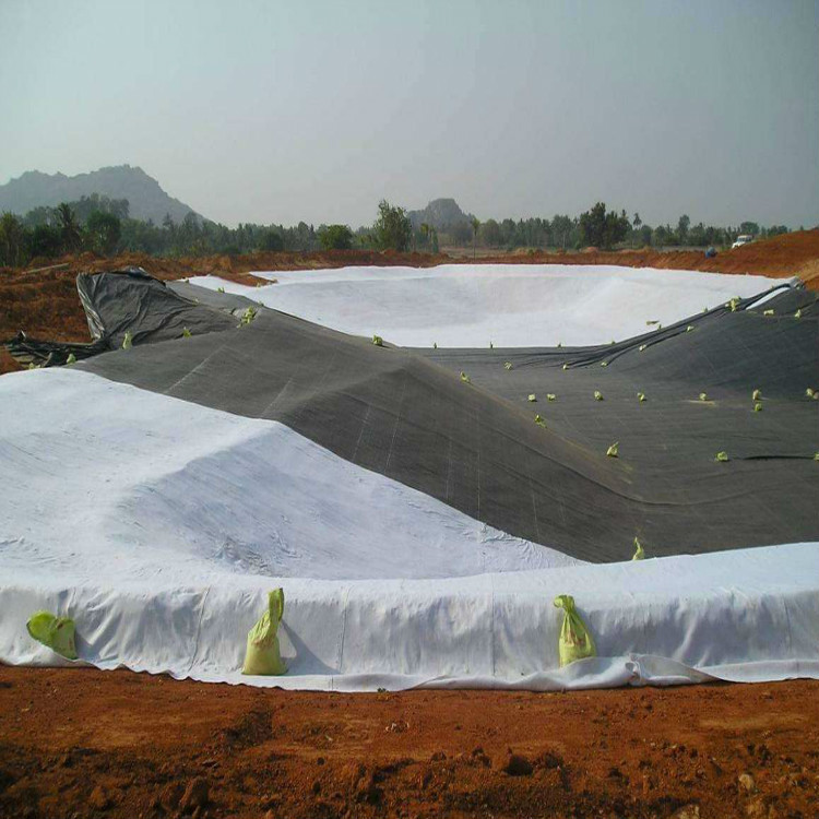 HDPE impermeable membrane construction
