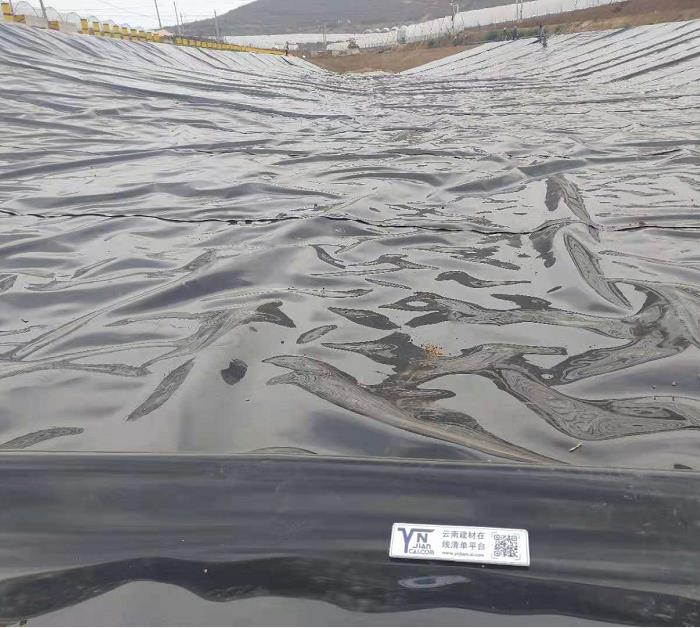 Baoshan Geomembrane Applied to Greenhouse Planting Base