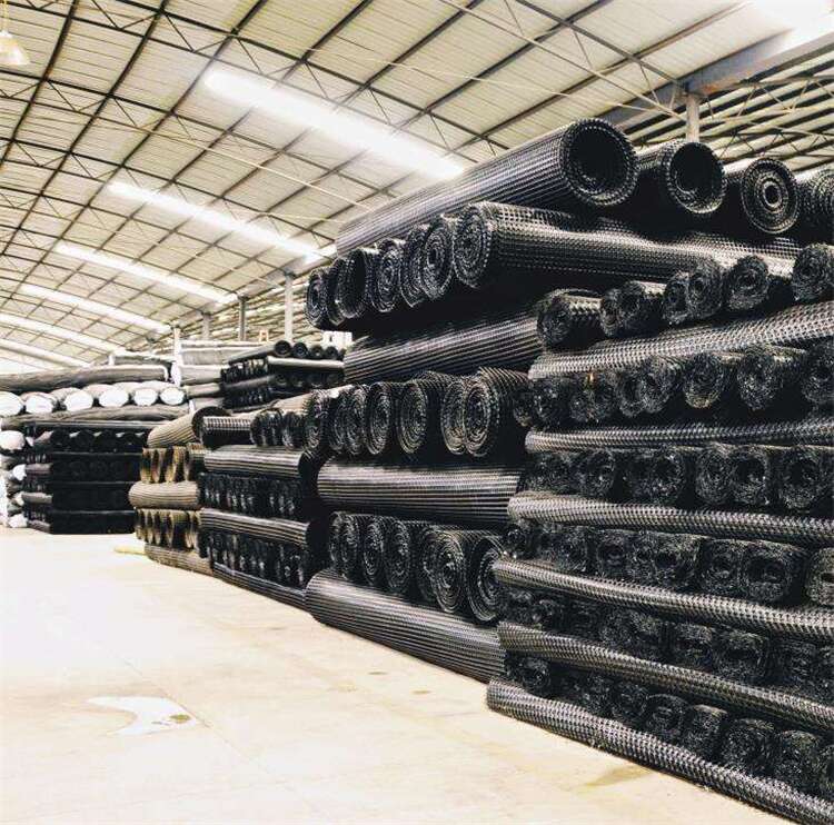 Uniaxial Stretched Geogrid