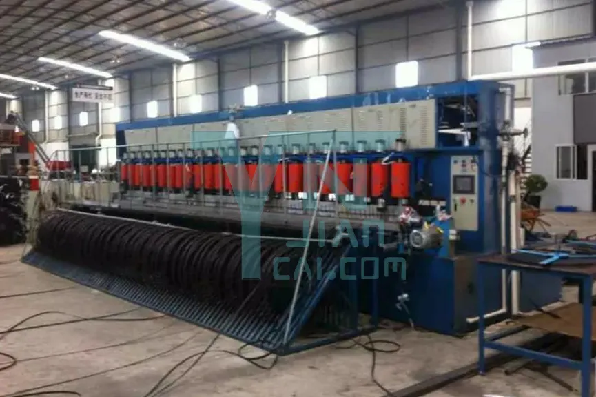 Plastic blind ditch production