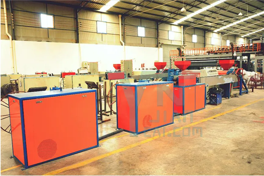 Corrugated pipe production