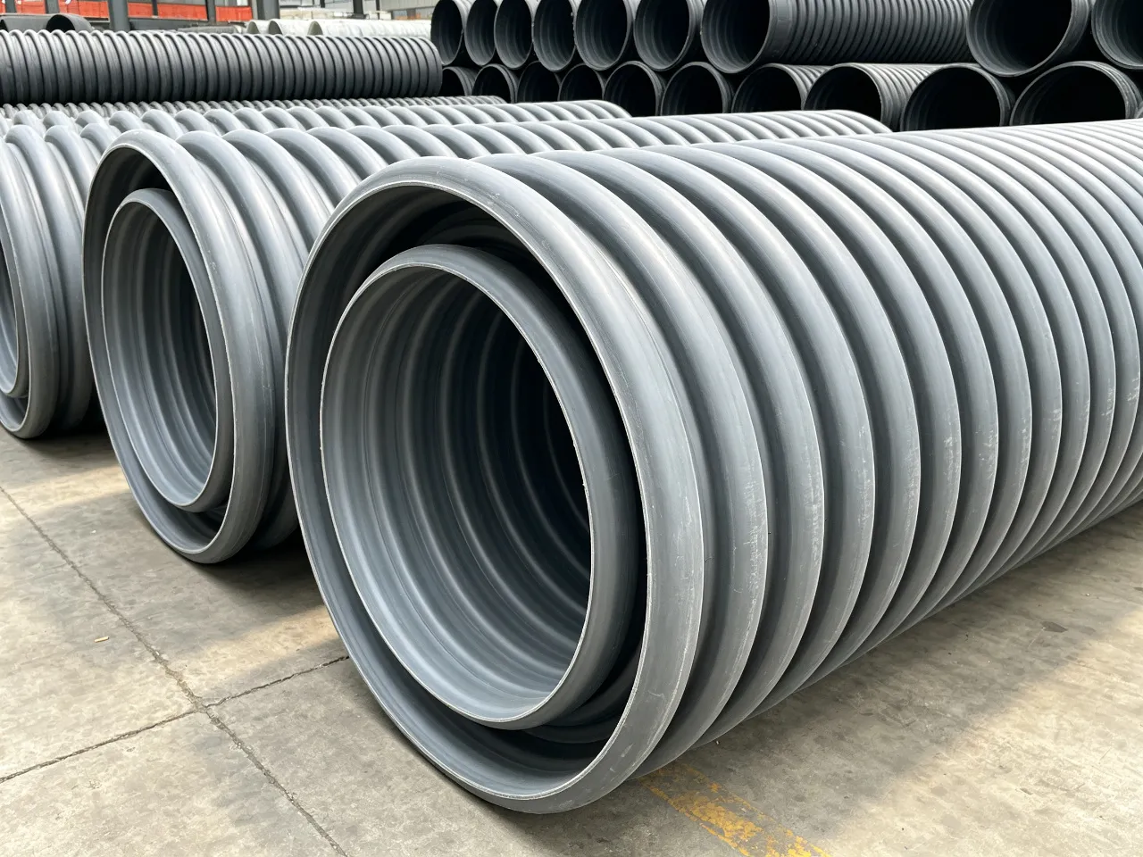 Corrugated Pipe Supply Case for Prestressed Concrete Beams