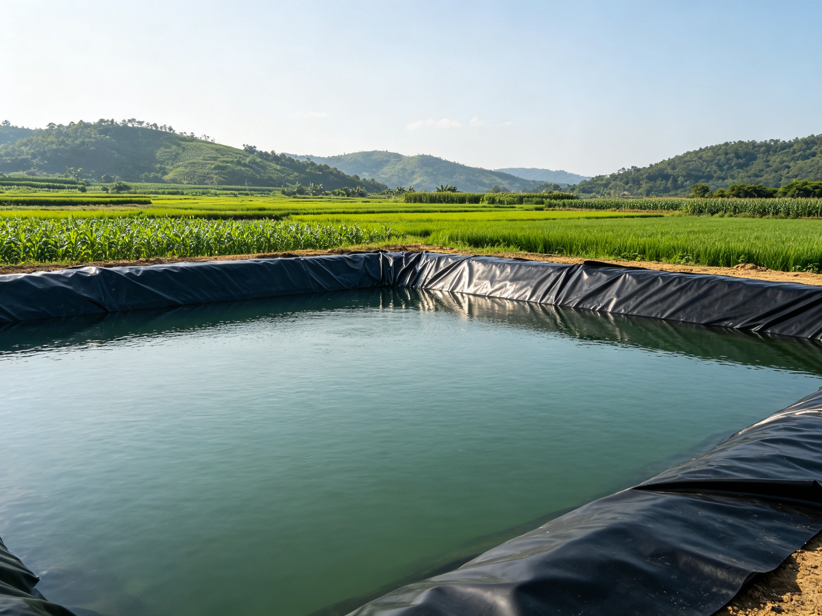 HDPE Geomembrane Installation Supply Case: From Liner Delivery to Completed Pond