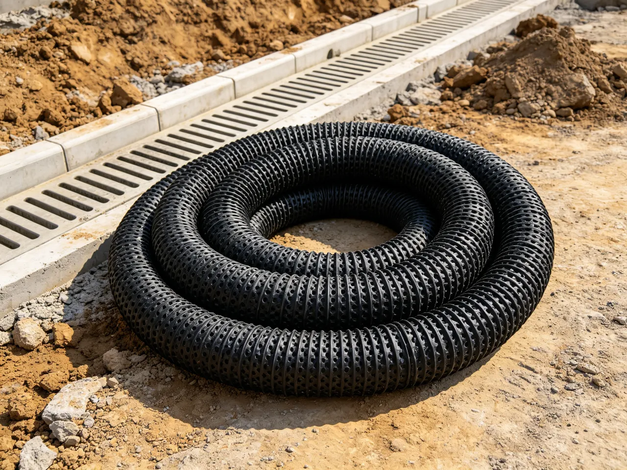 Flexible Permeable Pipe Supply Case for Road Drainage