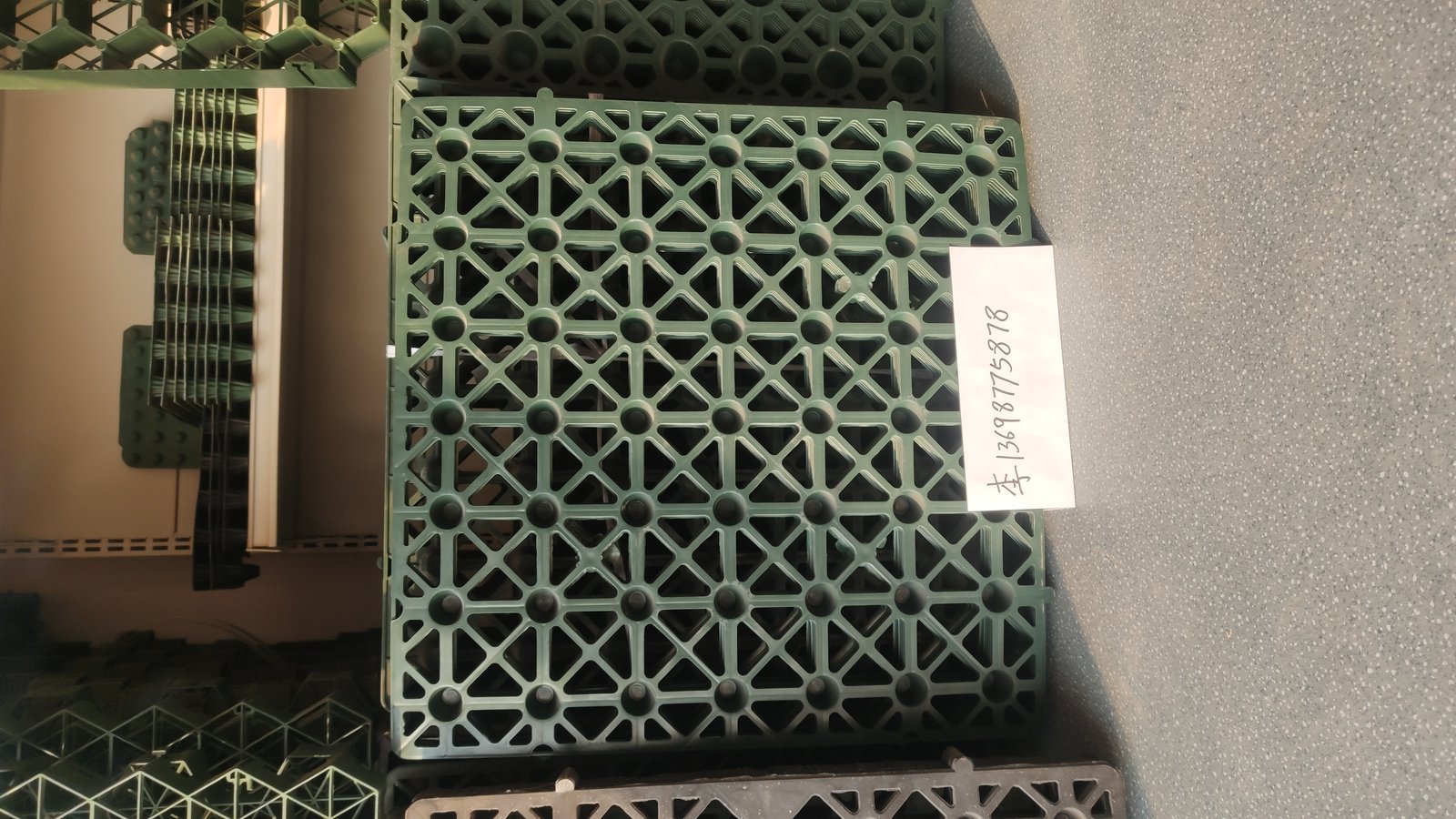 Plastic Drainage Board Stock Prepared for Project Delivery