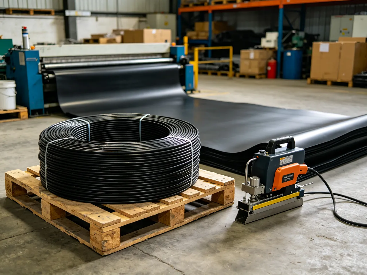 How to Use HDPE Geomembrane Welding Rods for Seam Welding